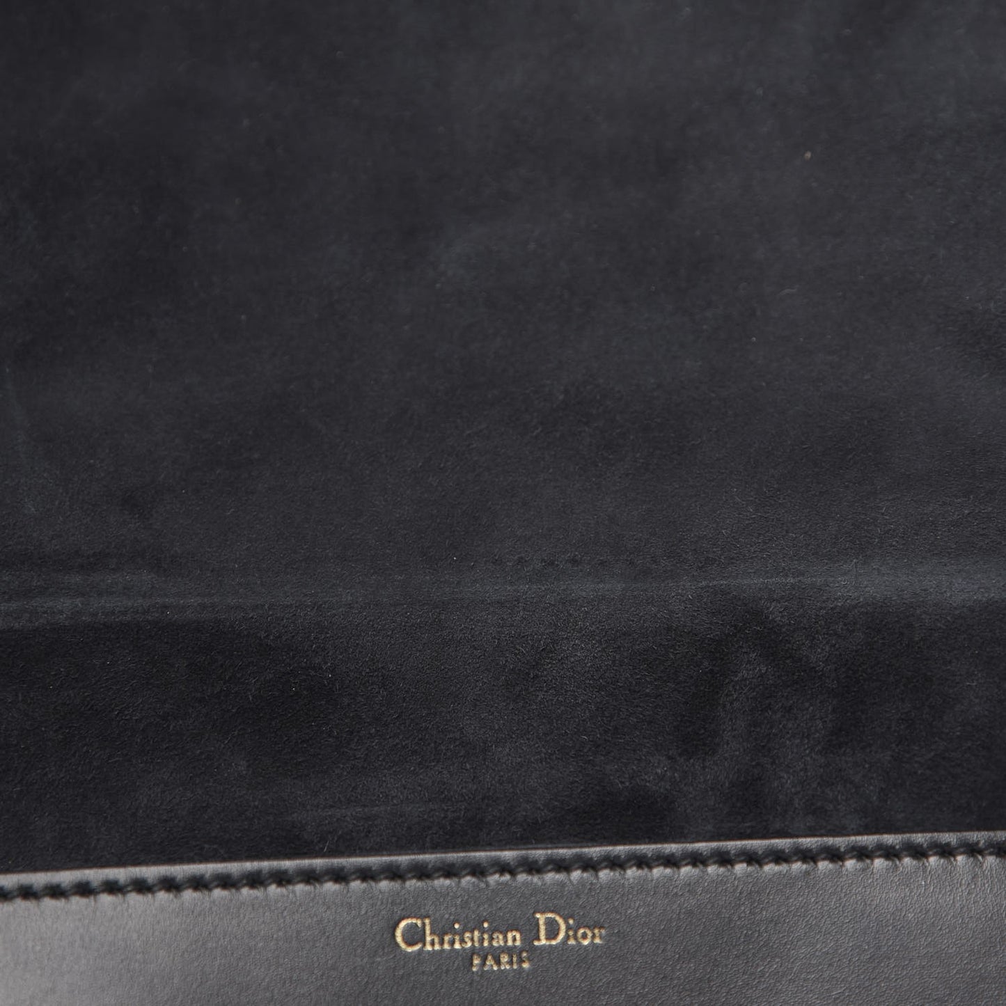 Calfskin J'Adior Flap Bag Black
