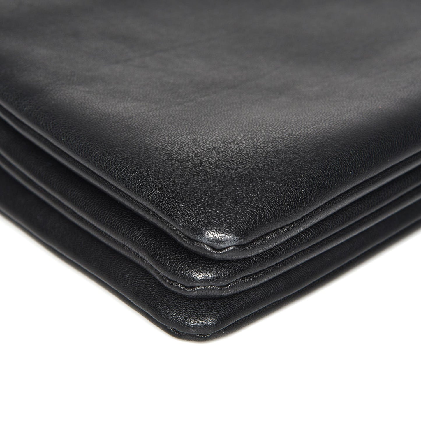 Lambskin Small Trio Crossbody Bag Black