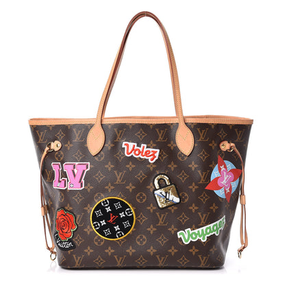 Louis Vuitton Monogram Travel Stickers Neverfull MM 1 of 9