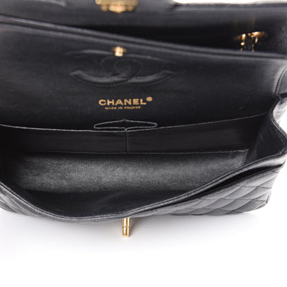 Chanel Caviar Quilted Medium Double Flap Black 4 of 16