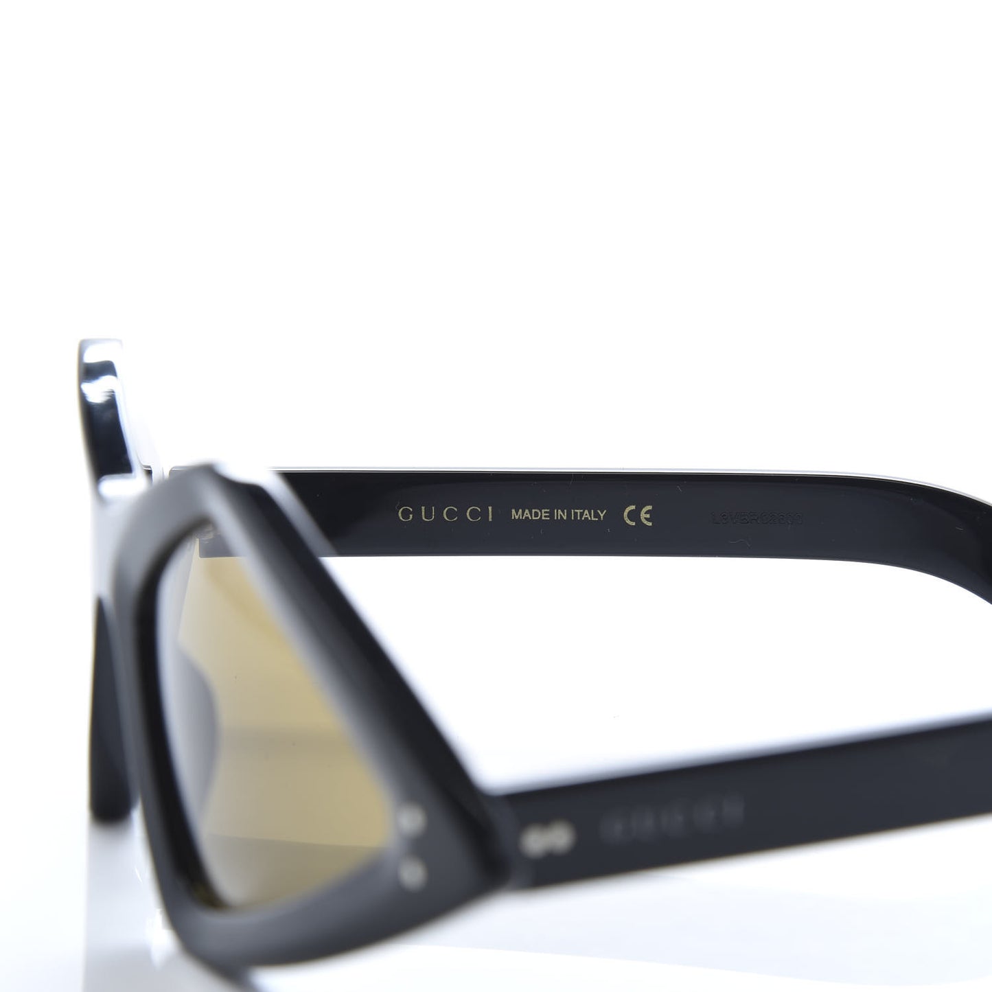 Acetate Geometric Sunglasses GG0496S Black