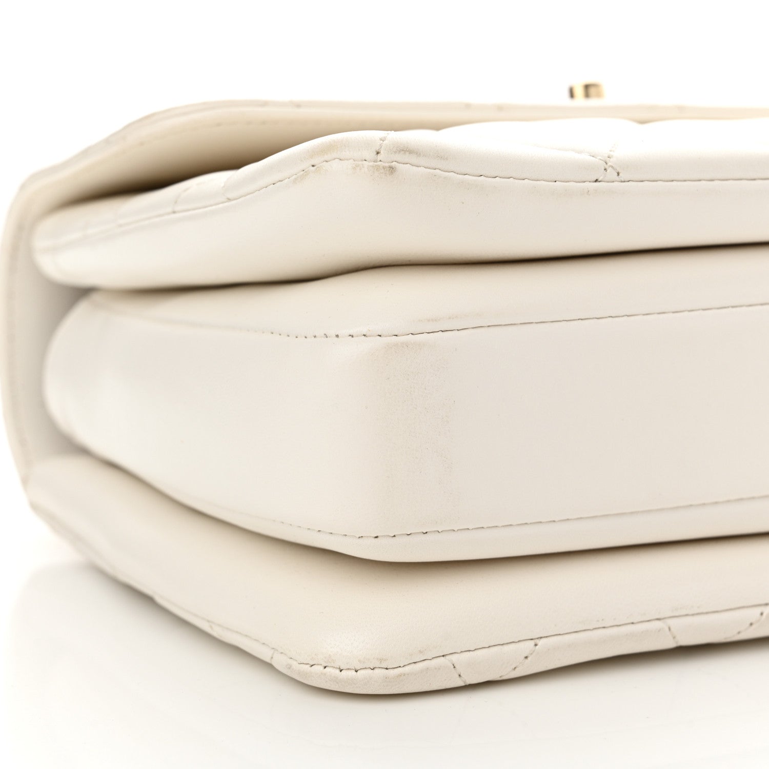 Chanel Lambskin Quilted Small Trendy CC Dual Handle Flap Bag White 9 of 13