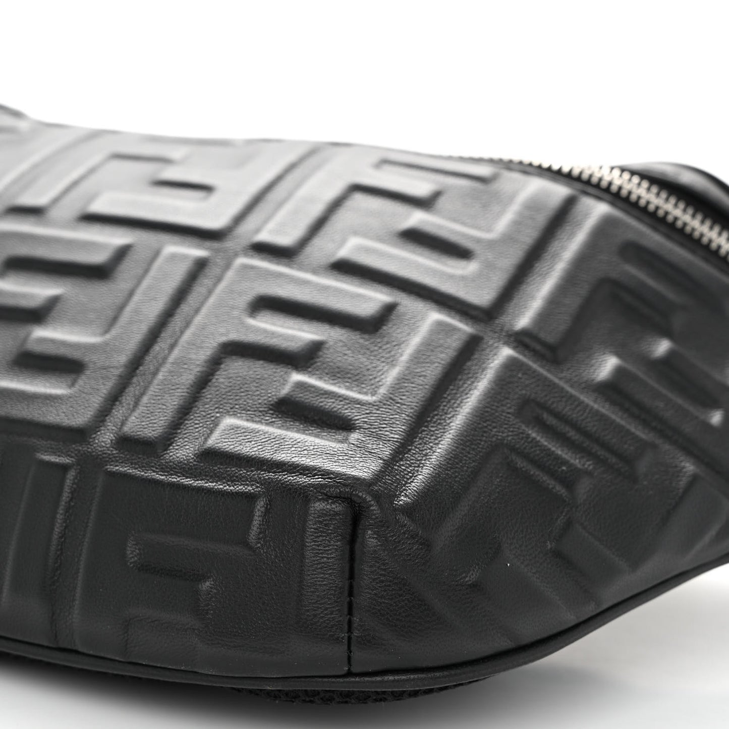 Nappa FF 1974 Embossed Belt Bag Black