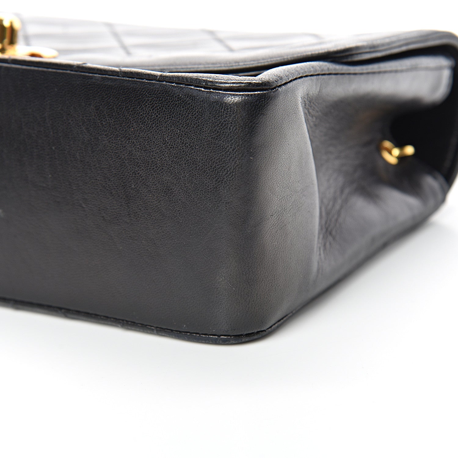 Chanel Lambskin Quilted Small Single Flap Black 10 of 16