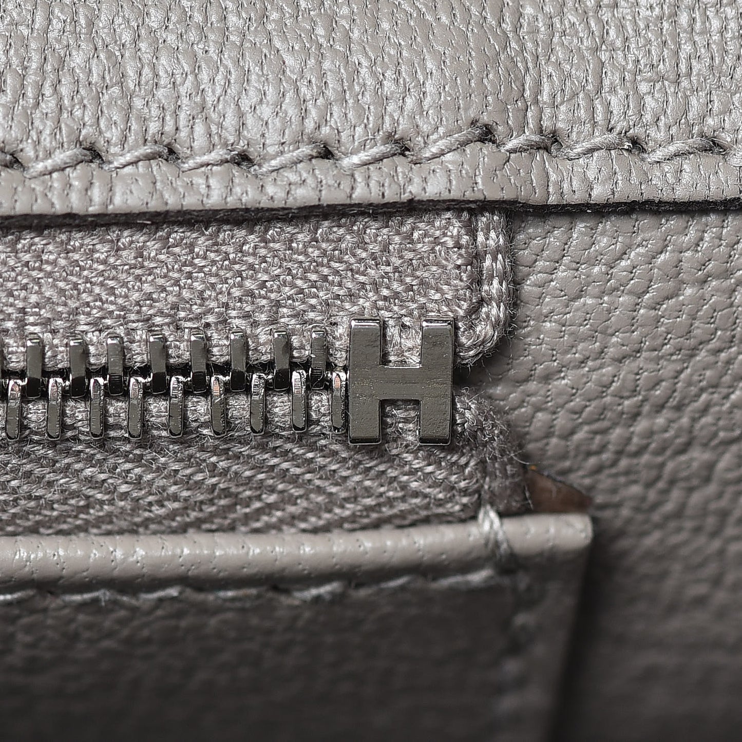 Togo Birkin 30 Gris Asphalte