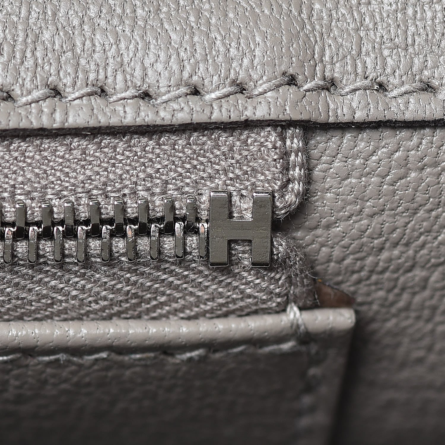Hermes Togo Birkin 30 Gris Asphalte 18 of 31