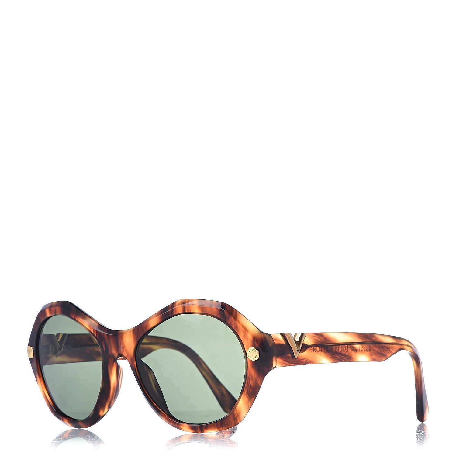 Louis Vuitton Acetate Chamade Lady Sunglasses Z2374E Tortoise 1 of 7