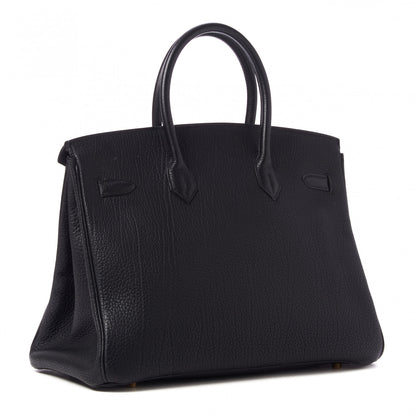 Hermes Fjord Birkin 35 Black 3 of 31