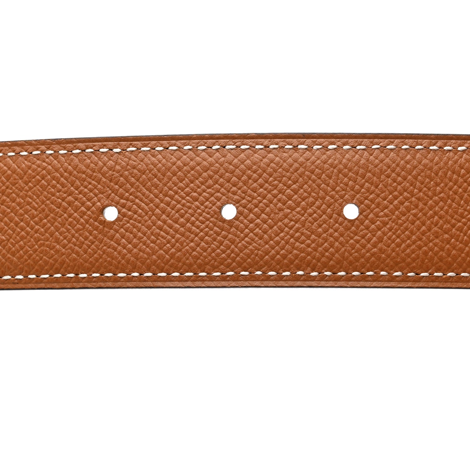 Hermes Swift Epsom 32mm Belt Strap 95 38 Black Gold 3 of 8