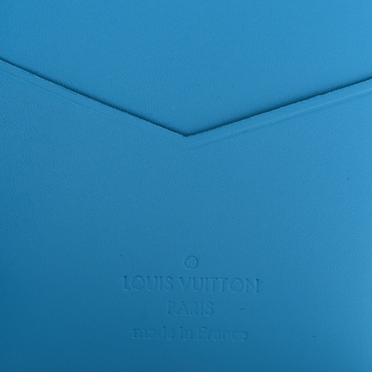 Louis Vuitton Taurillon Monogram Pocket Organizer Turquoise 6 of 8