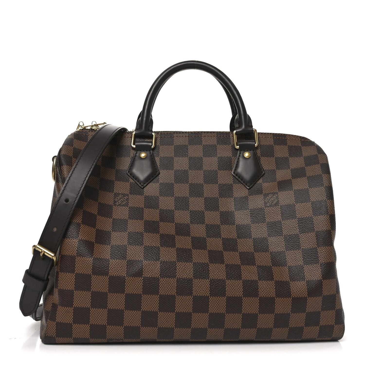 Louis Vuitton Damier Ebene Speedy Bandouliere 30 1 of 10