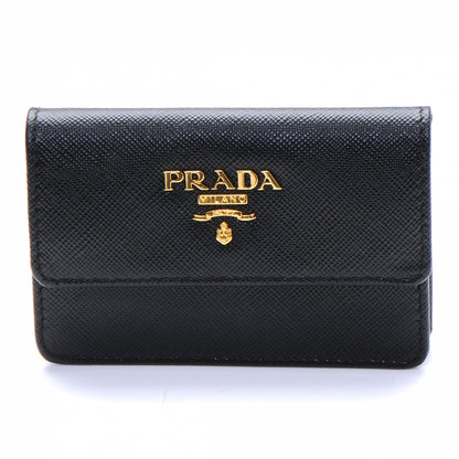 Prada Saffiano Business Card Holder Nero Black 1 of 7