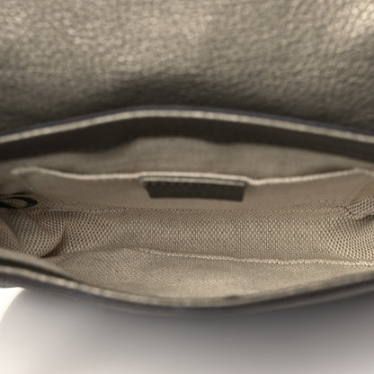 Gucci Metallic Pebbled Calfskin Small Soho Flap Crossbody Sasso 5 of 10