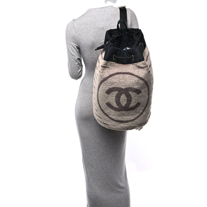 Chanel Terry Cotton CC Sport Backpack 2 of 11