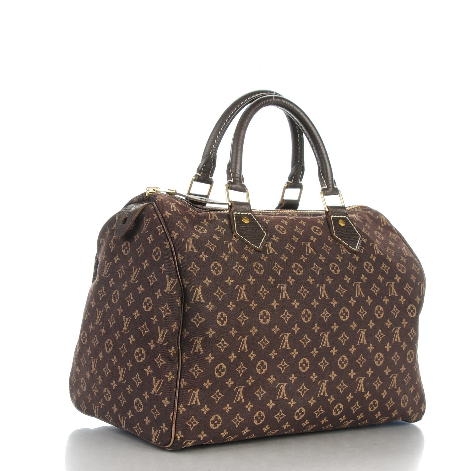 Louis Vuitton Mini Lin Speedy 30 Ebene 3 of 11