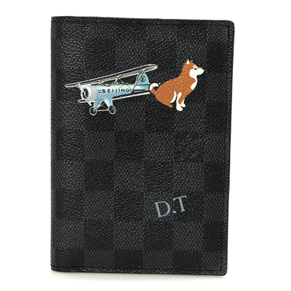 Louis Vuitton Damier Graphite My LV World Tour Passport Cover 1 of 9