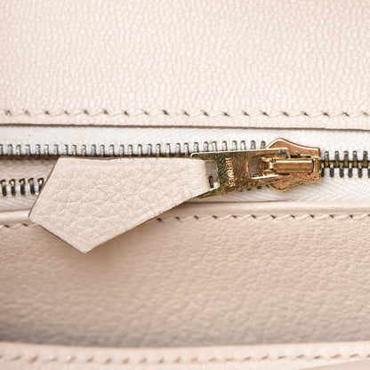 Hermes Togo Birkin 30 Craie 16 of 31