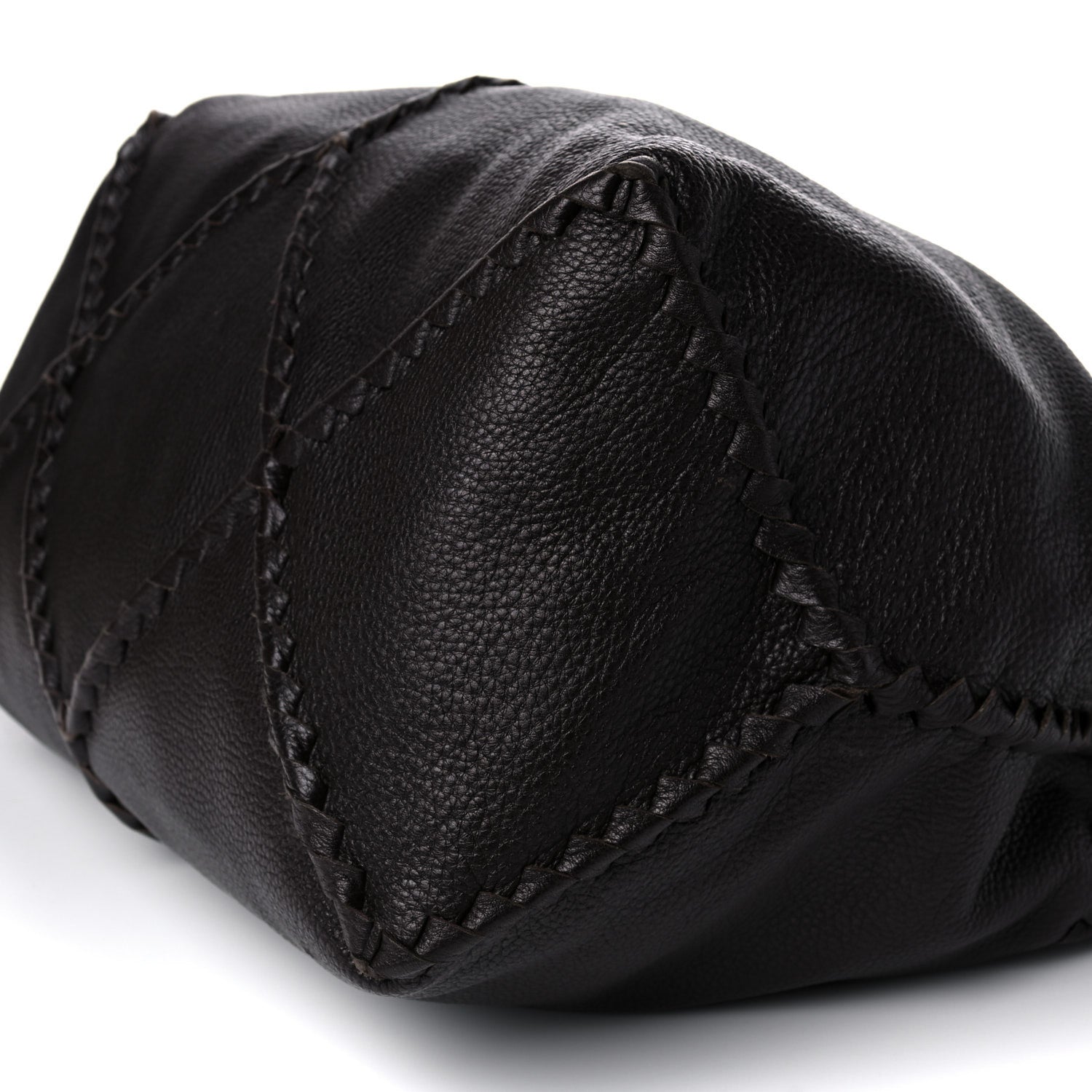 Bottega Veneta Washed Cervo Deerskin Large Hobo Ebano 14 of 16