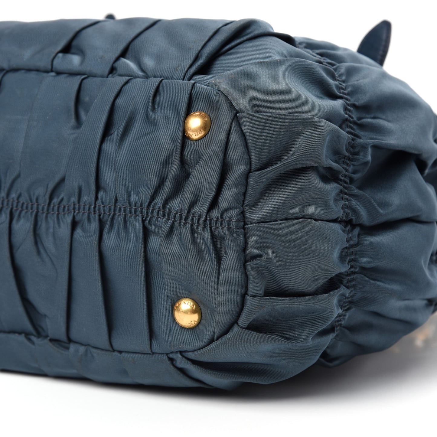 Tessuto Nylon Gaufre Tote Bleuette