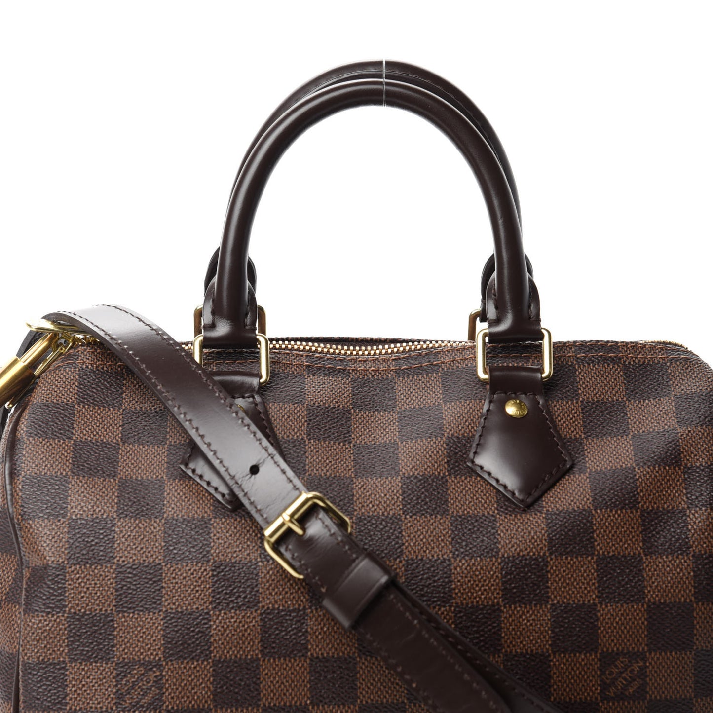 Damier Ebene Speedy Bandouliere 25