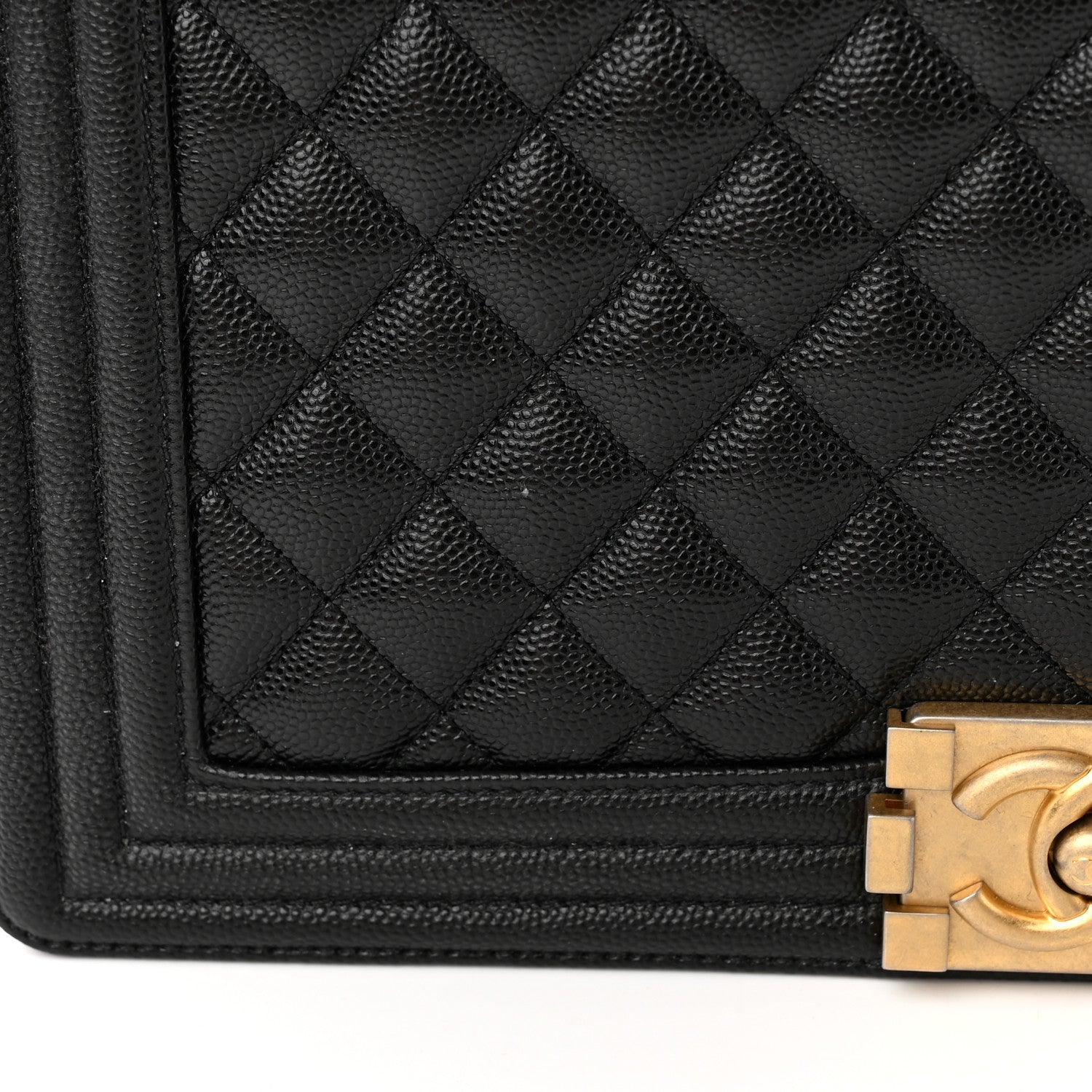 Chanel Caviar Quilted New Medium Boy Flap Black 11 of 12