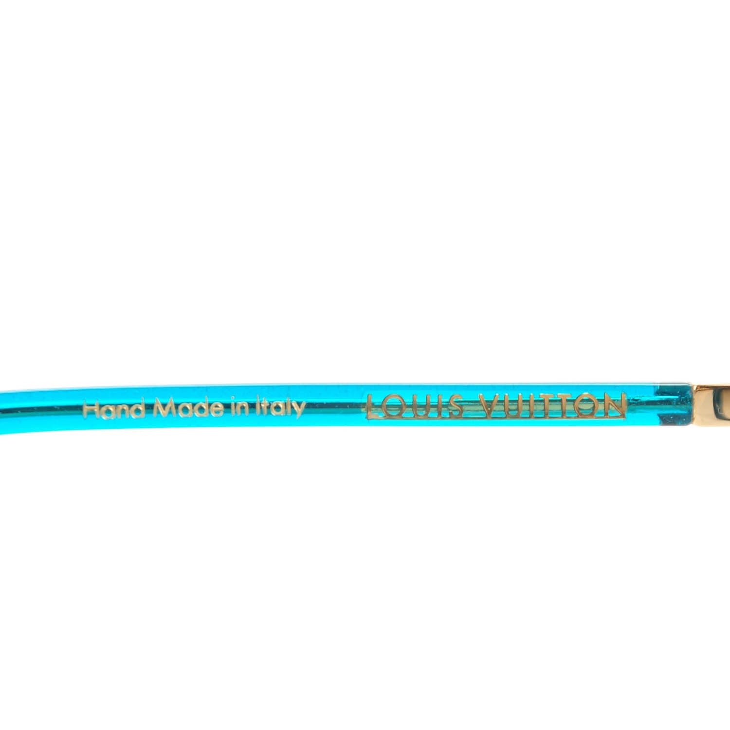 Louis Vuitton Glitter Berry Sunglasses Z0635W Petrole Blue 3 of 4
