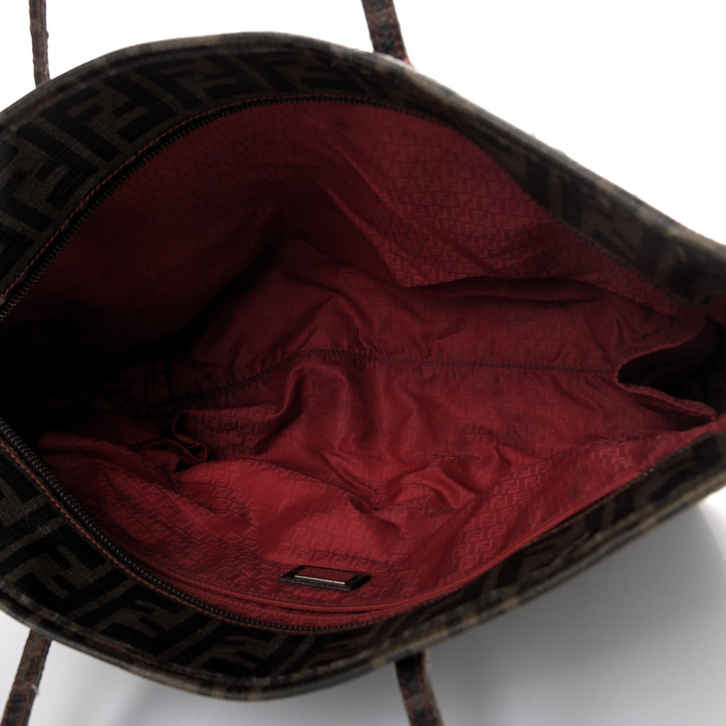 Zucca Spalmati Small Roll Tote Tobacco Fragola