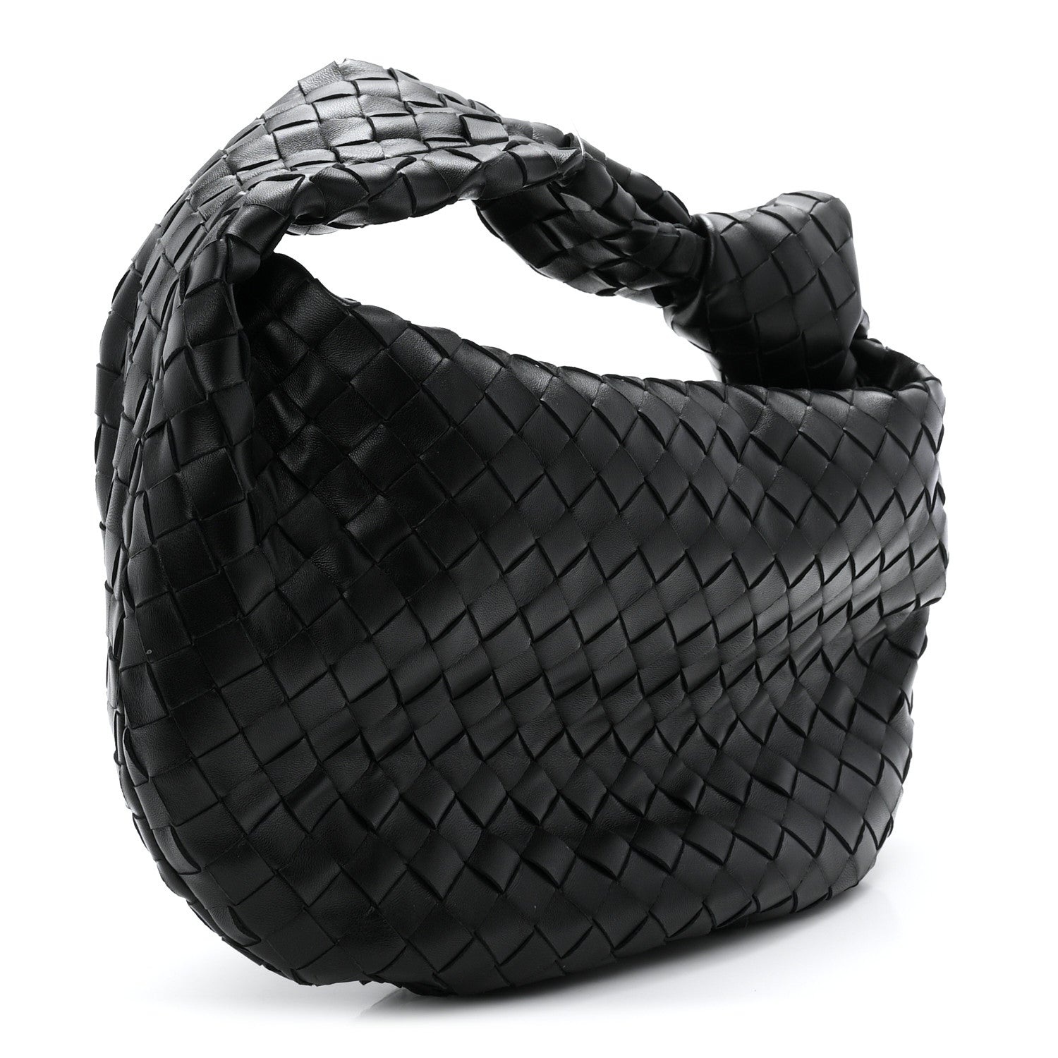 Bottega Veneta Nappa Intrecciato Teen Jodie Hobo Black 3 of 10
