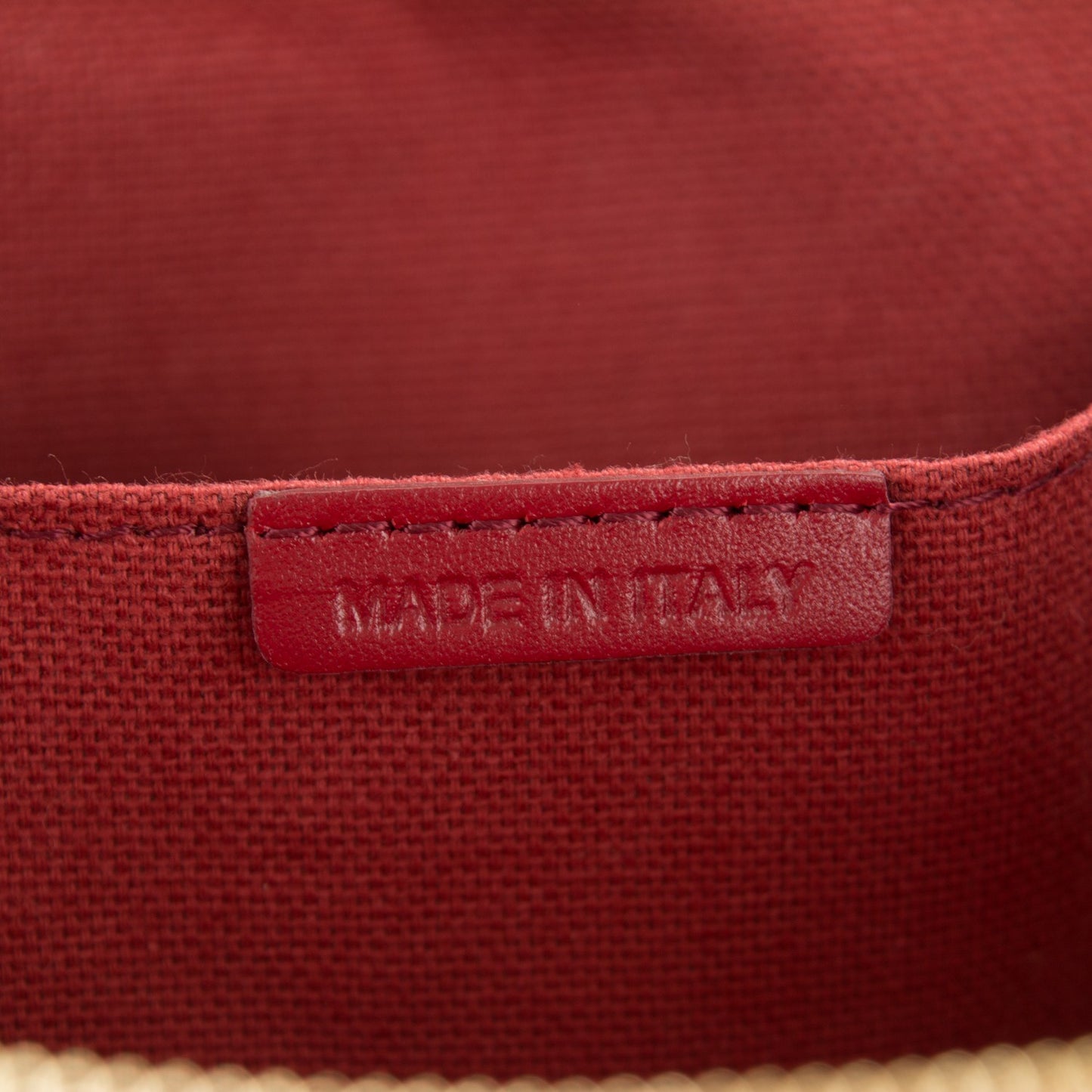 Haymarket Check Small Salisbury Tote Military Red