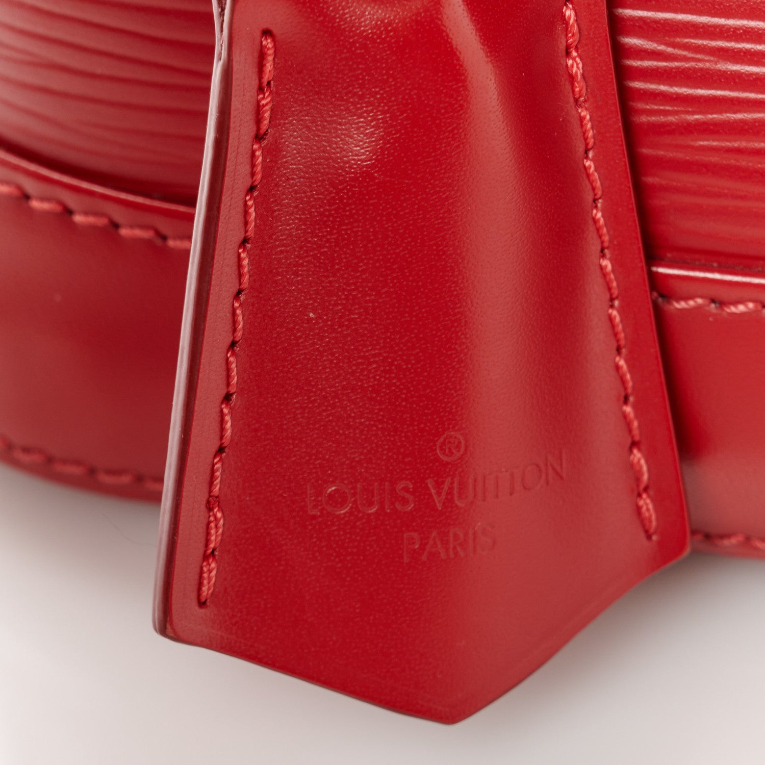 Louis Vuitton Epi Alma BB Carmine 7 of 12