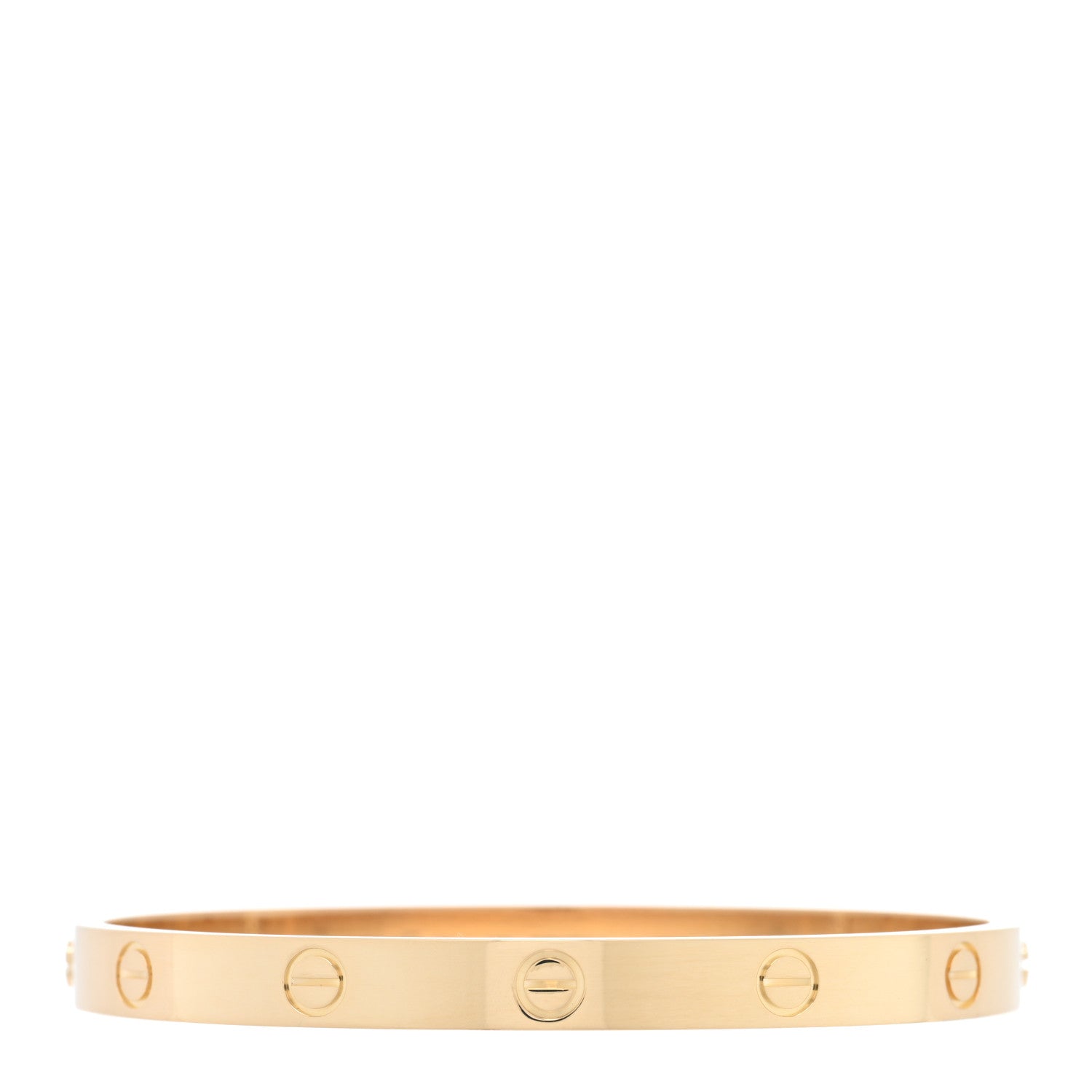 Cartier 18K Yellow Gold LOVE Bracelet 18 1 of 7