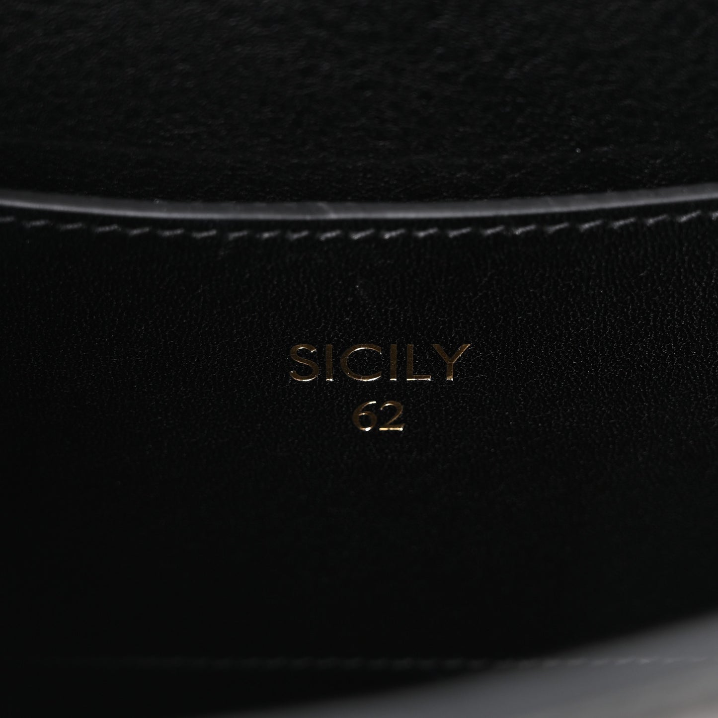 Calfskin Canvas Medium Sicily 62 Naturale Black