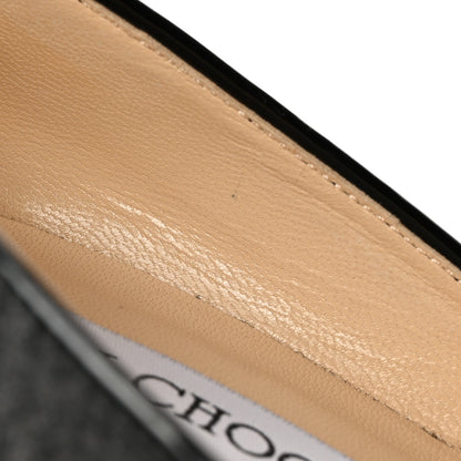 Jimmy Choo Flannel Allure Kitten Heel Pumps 39.5 Taupe Grey 13 of 15