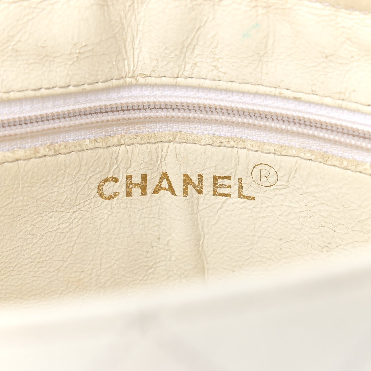 Chanel Caviar Stitched Shoulder Bag White 6 of 27