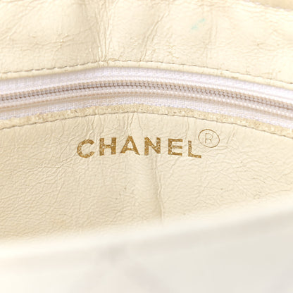 Chanel Caviar Stitched Shoulder Bag White 6 of 27