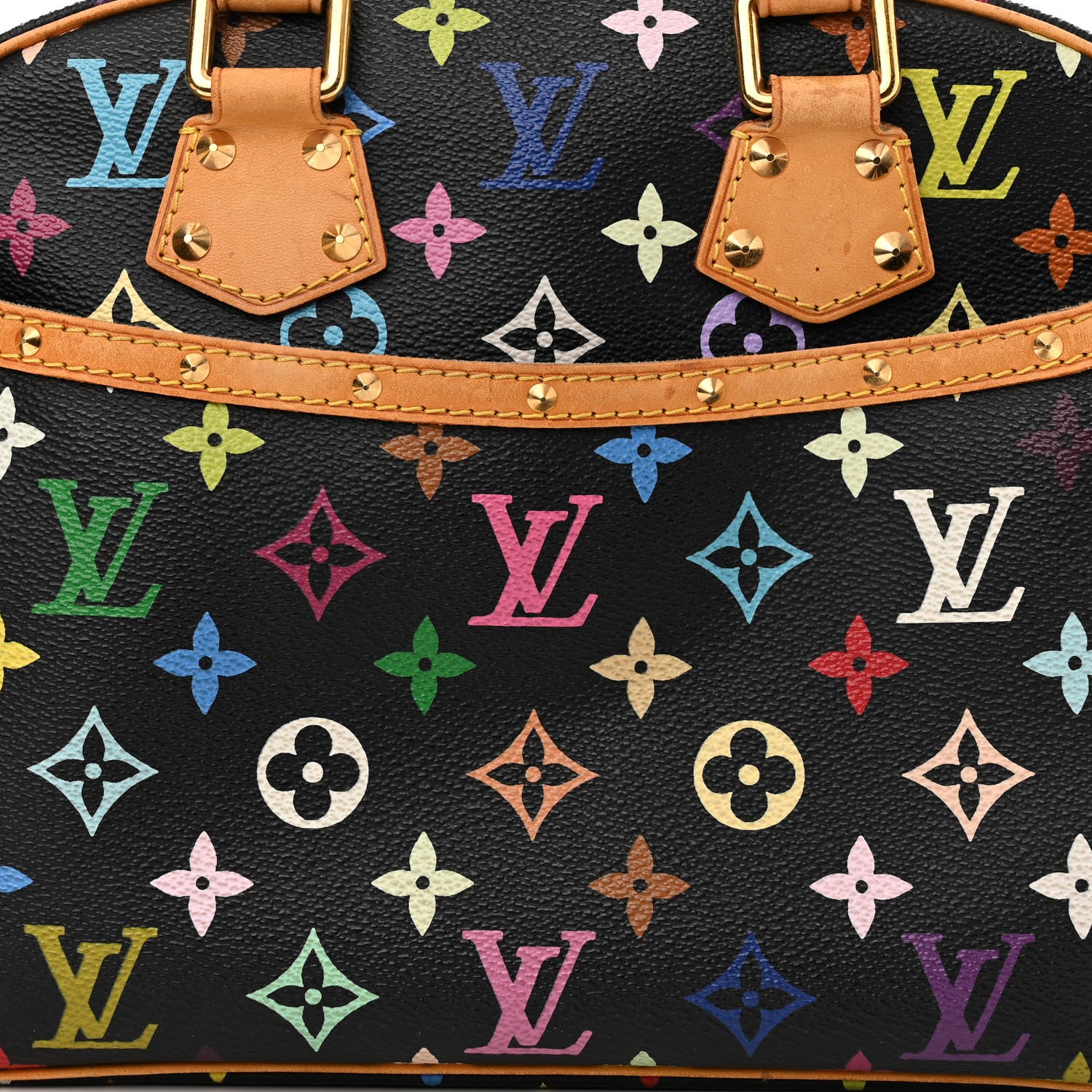 Louis Vuitton Monogram Multicolor Trouville Black 8 of 17