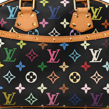 Louis Vuitton Monogram Multicolor Trouville Black 8 of 17