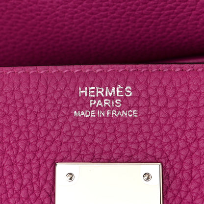 Hermes Togo Birkin 30 Rose Pourpre 6 of 10