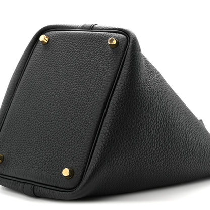 Hermes Taurillon Clemence Picotin Lock 18 PM Black 10 of 10