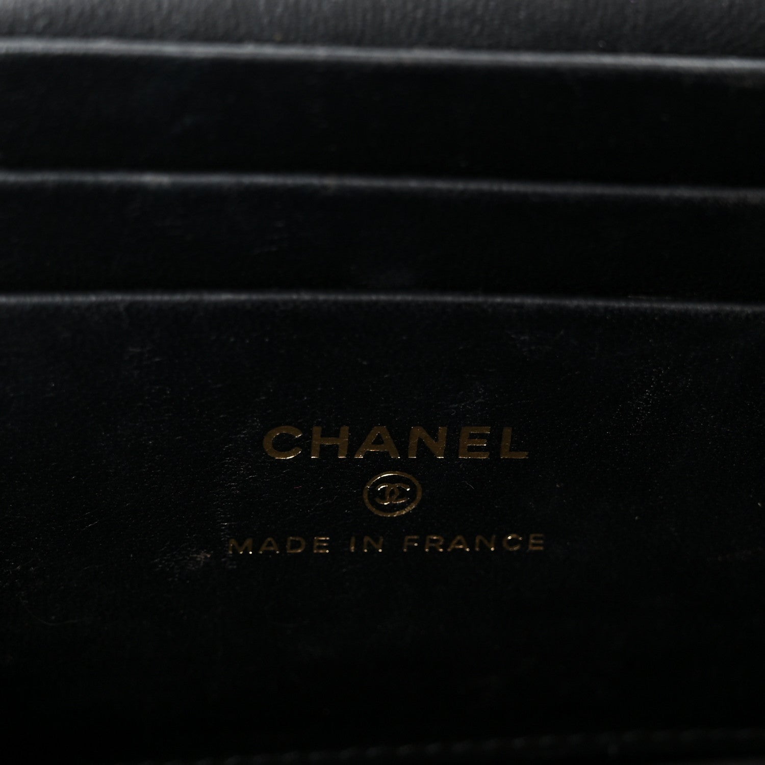 Chanel Lambskin Quilted Small Top Handle Vanity Case With Chain Black 6 of 11