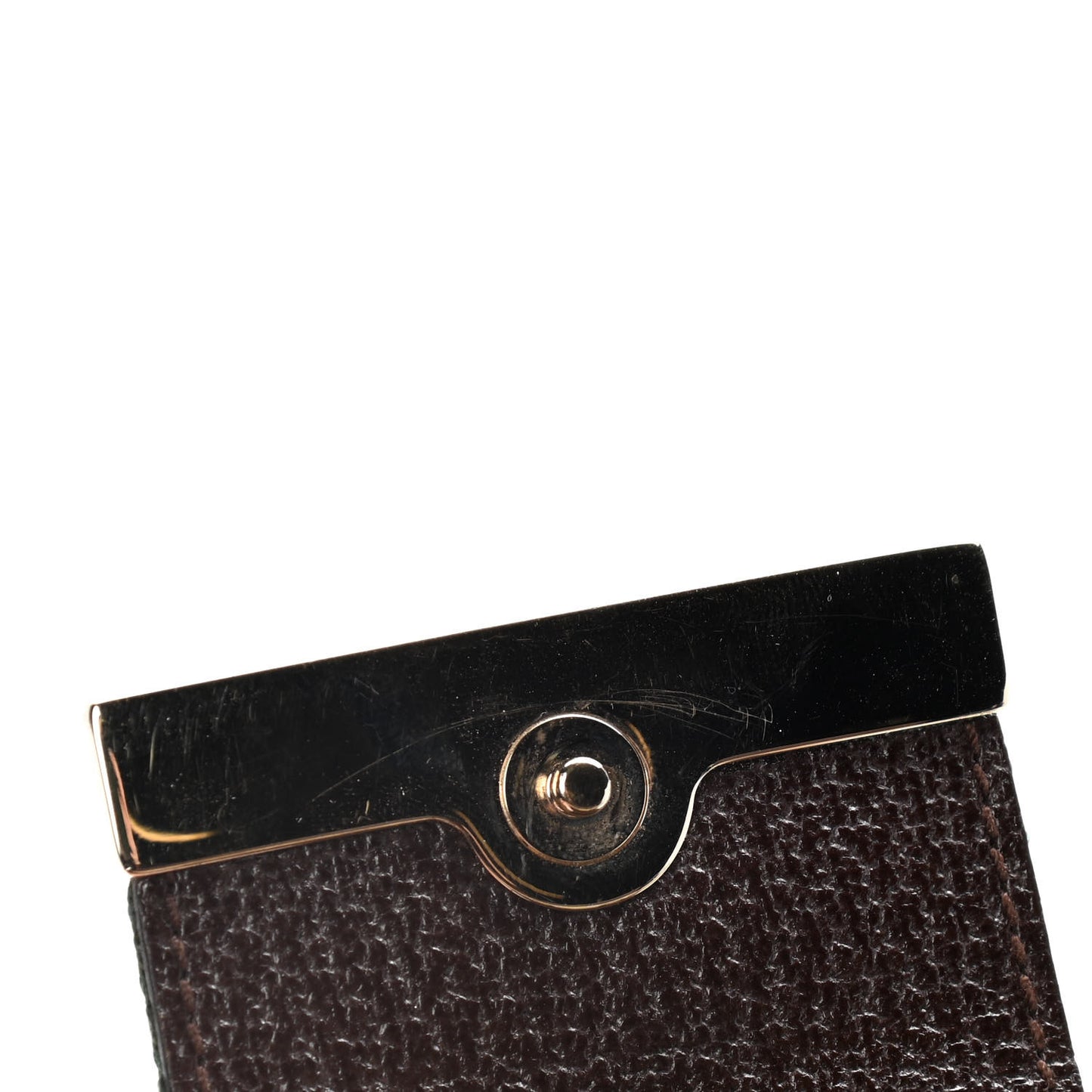 Monogram Calfskin Ladies Web 6 Key Holder Case Beige Ebony Cocoa