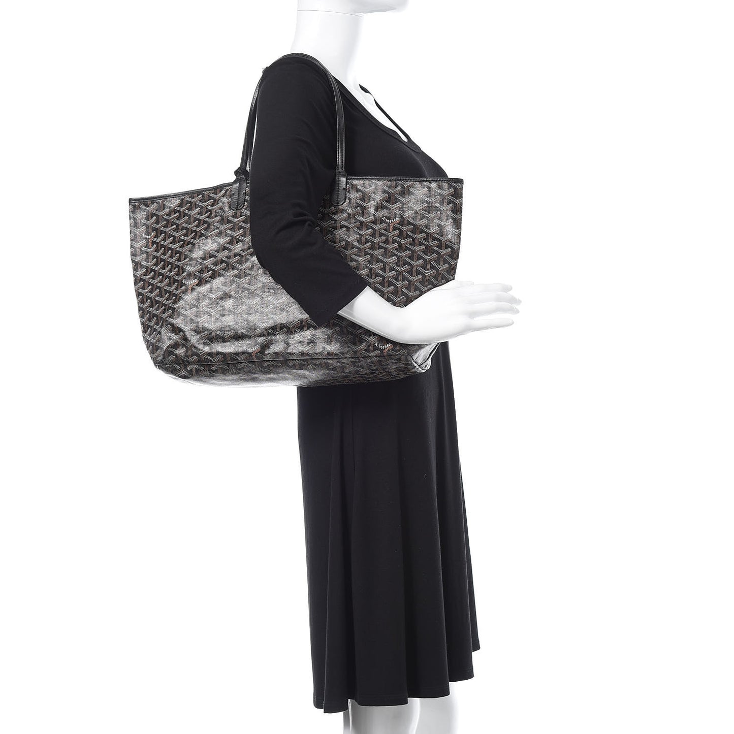 Goyardine Saint Louis PM Black