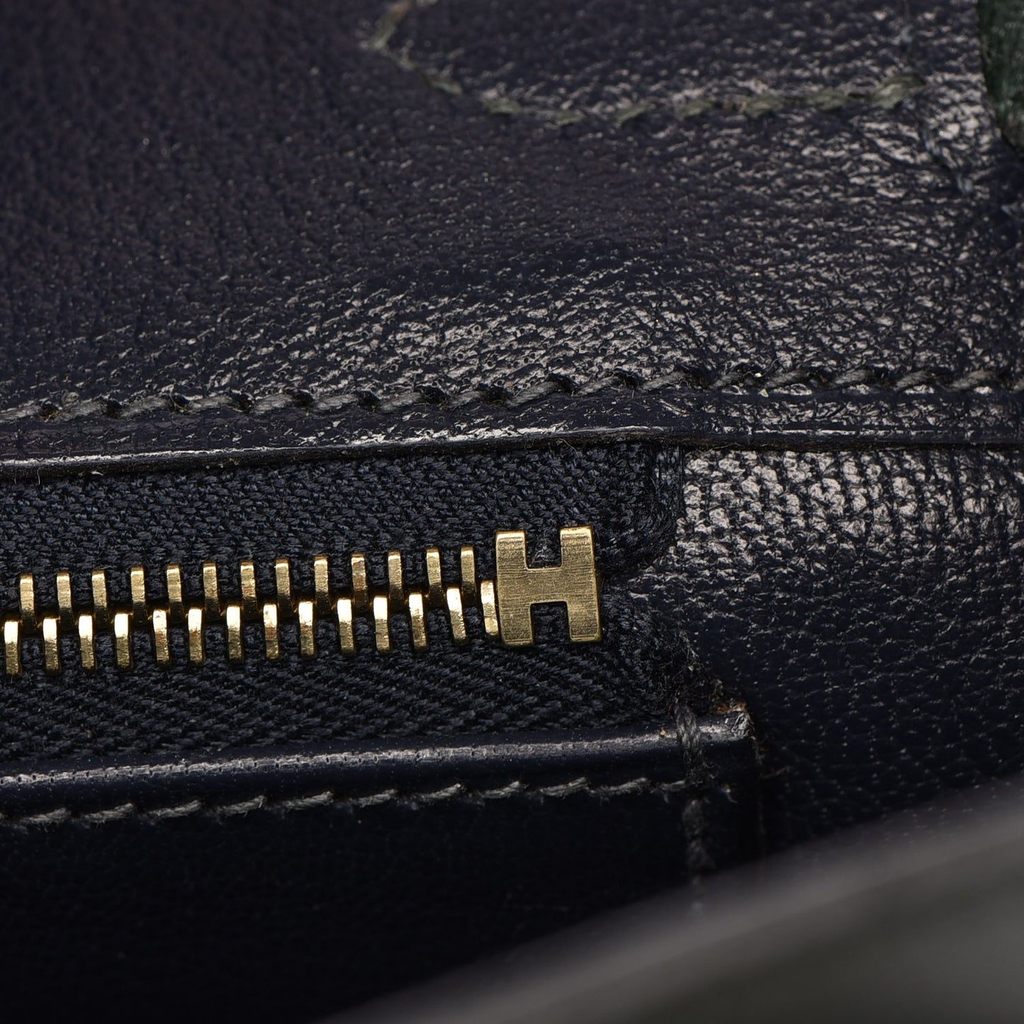 Box Birkin 25 Vert Fonce