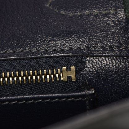 Hermes Box Birkin 25 Vert Fonce 27 of 32