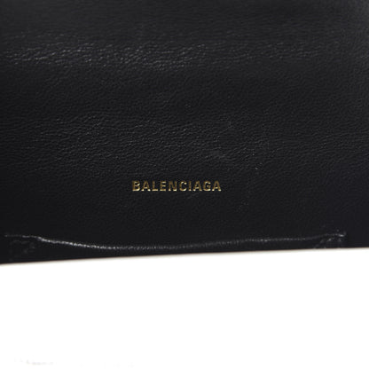 Balenciaga Patent Calfskin Lizard Embossed XS Sharp Top Handle Bag White 8 of 9