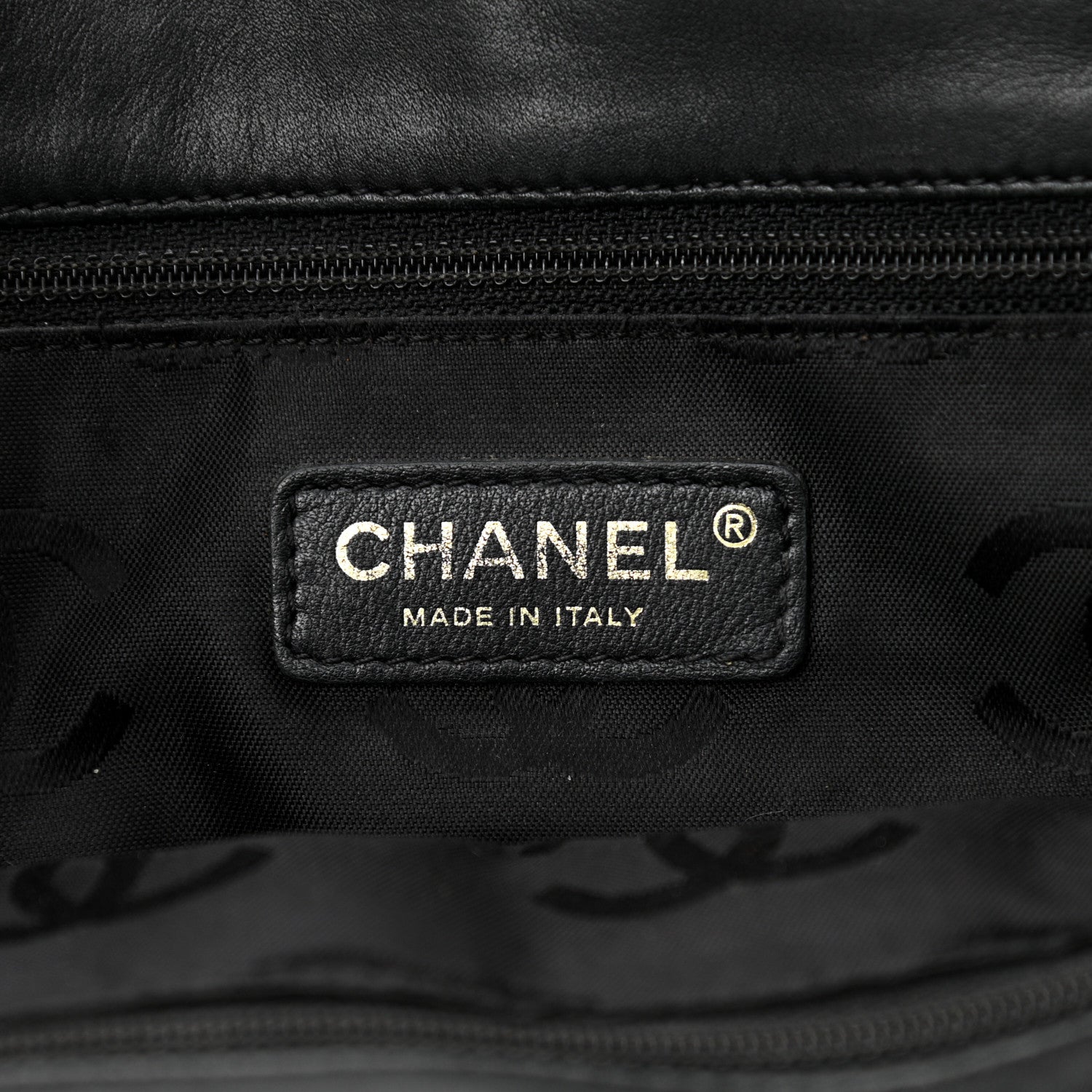 Chanel Calfskin Medium Wild Stitch Tote Black 5 of 9