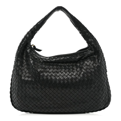 Bottega Veneta Nappa Intrecciato Large Veneta Hobo Black 1 of 8
