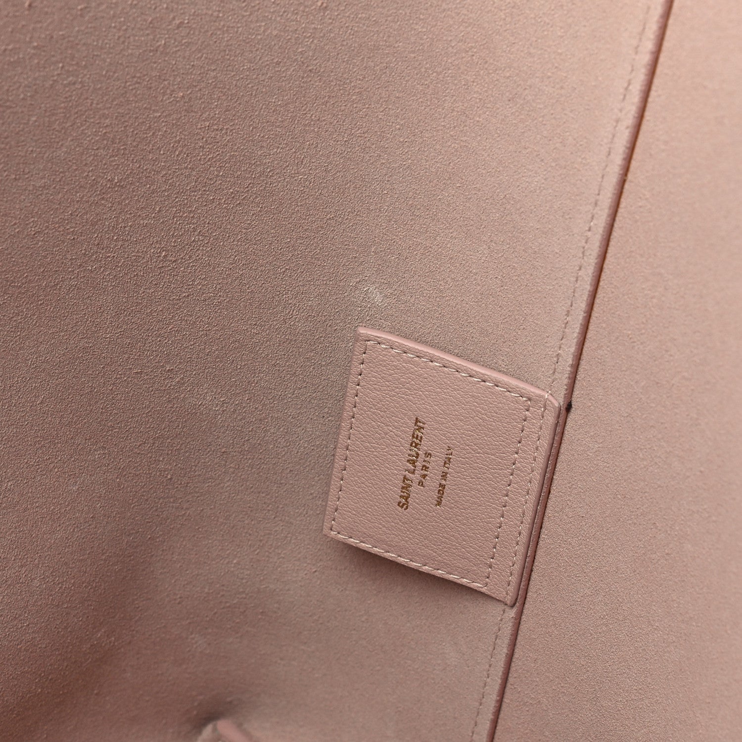 Saint Laurent Calfskin Large Shopping Tote Pale Blush 5 of 7