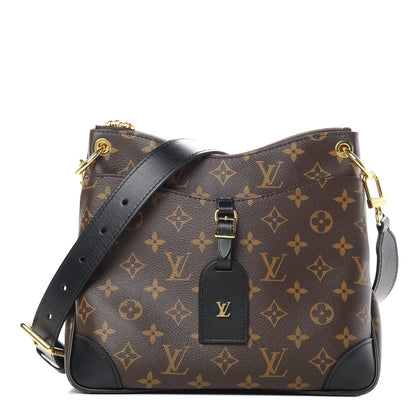 Louis Vuitton Monogram Odeon PM Black 1 of 10