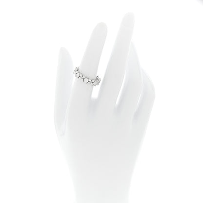 Tiffany Platinum Diamond Victoria Alternating Band Ring 53 6.25 2 of 5